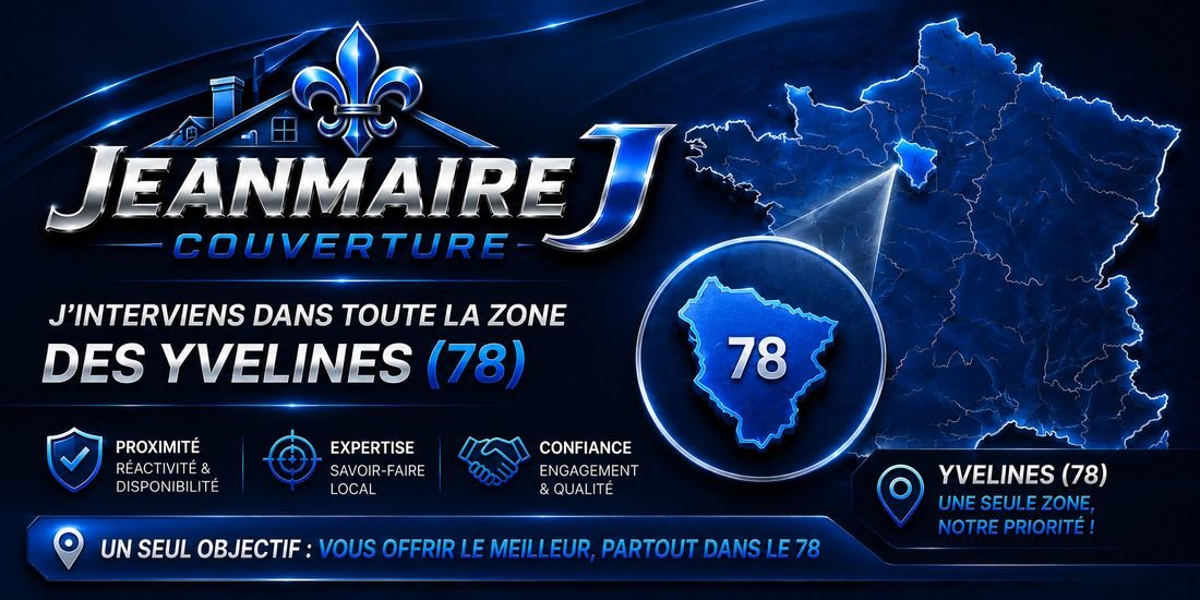 J'interviens dans toute la zone des Yvelines (78) — proximité, expertise et confiance